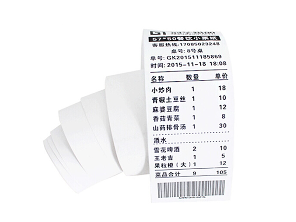热敏收银纸显色差是什么原因？