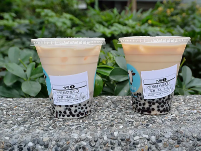 贴在奶茶上的标签是热敏纸吗？